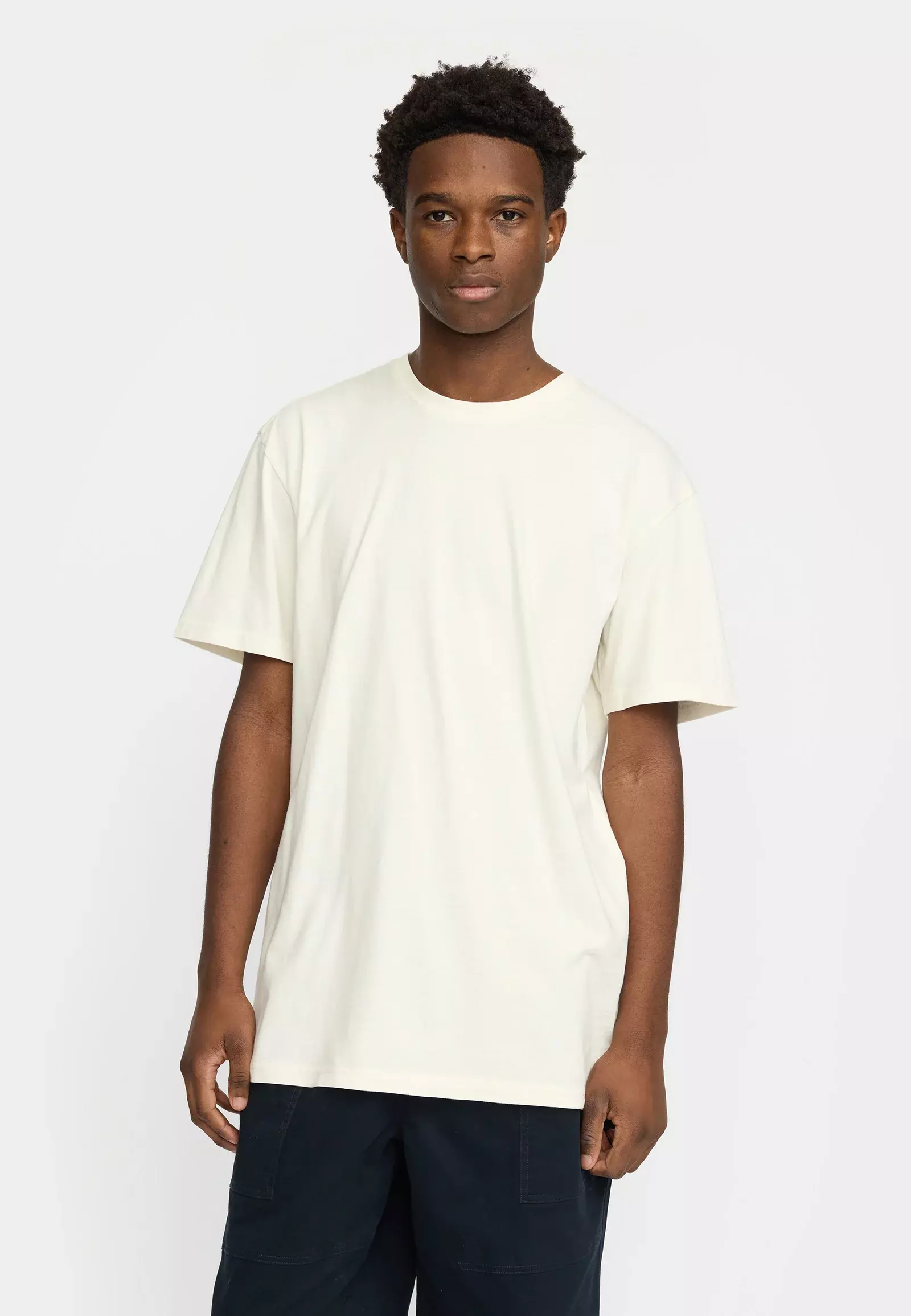 Revolution Offwhite Loose T-shirt Herren weiss 
